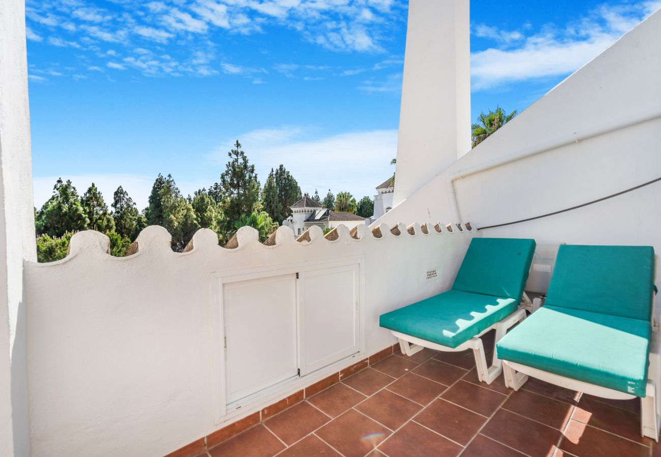 Casa adosada en Mijas Costa - Cozy town house with view in Calahonda