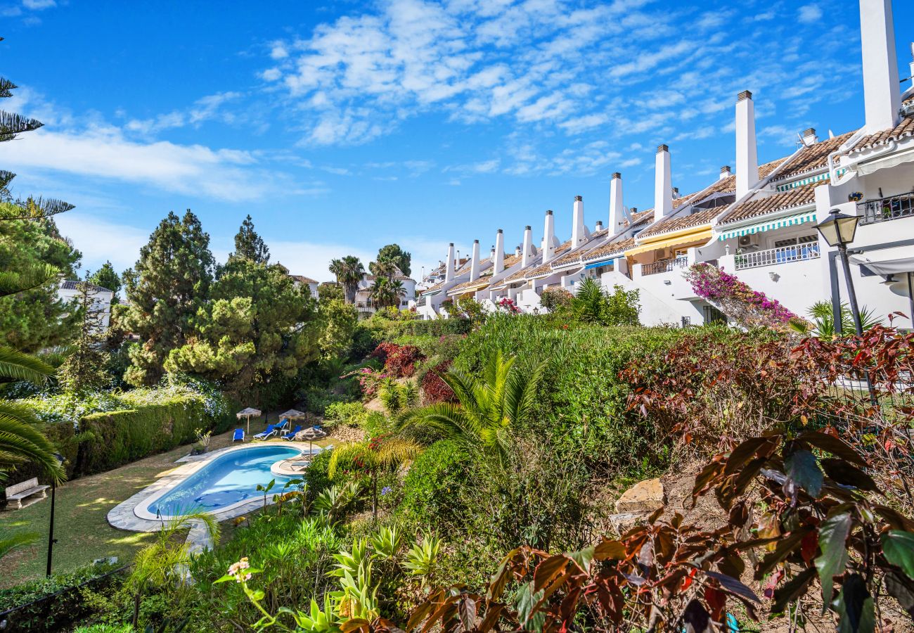 Casa adosada en Mijas Costa - Cozy town house with view in Calahonda