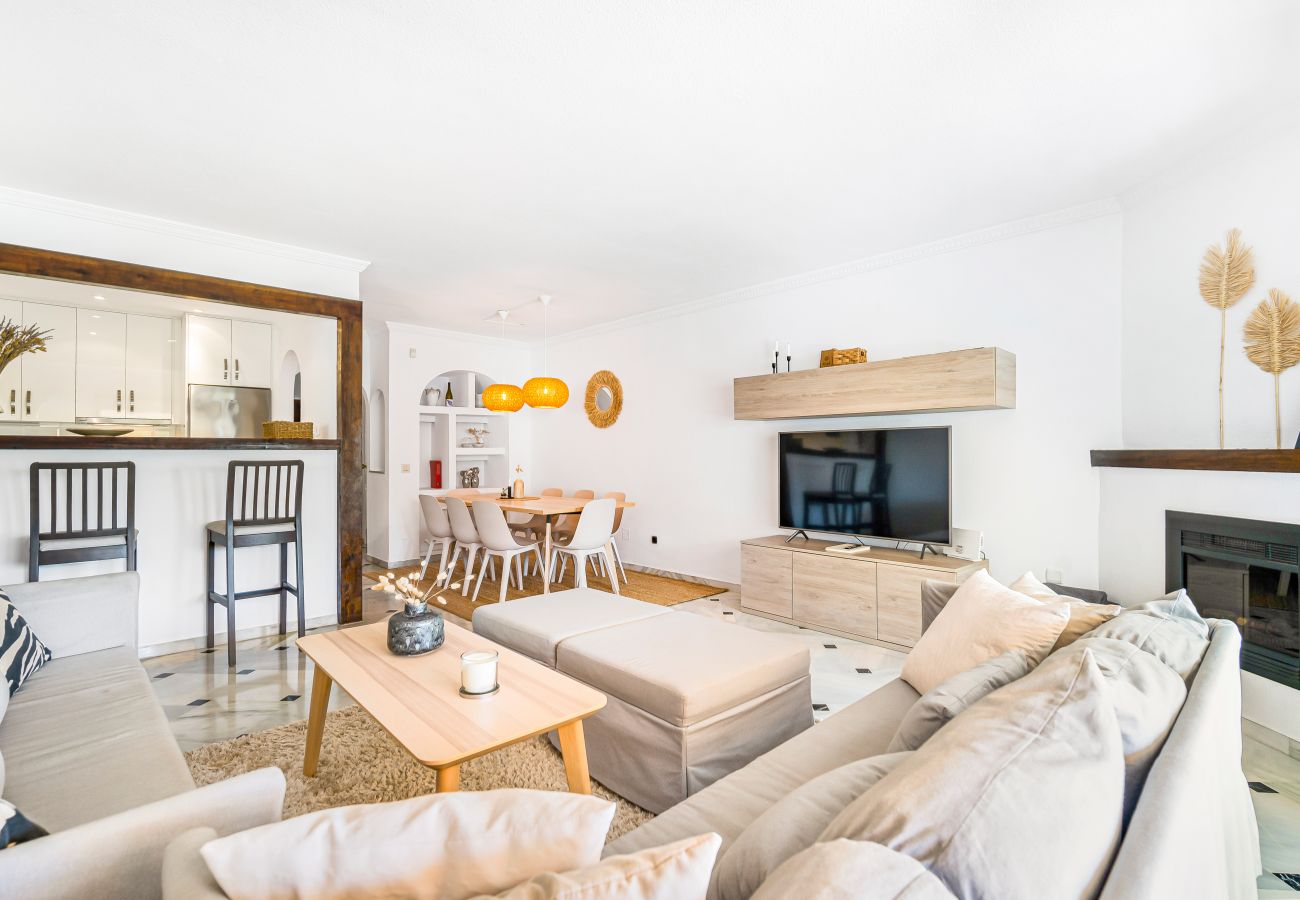 Radhus i Mijas Costa - Cozy town house with view in Calahonda